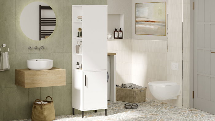 Hanah Home Armario multiusos Vı1-W Blanco Hanah Home Armario multiusos Vı1-W Blanco